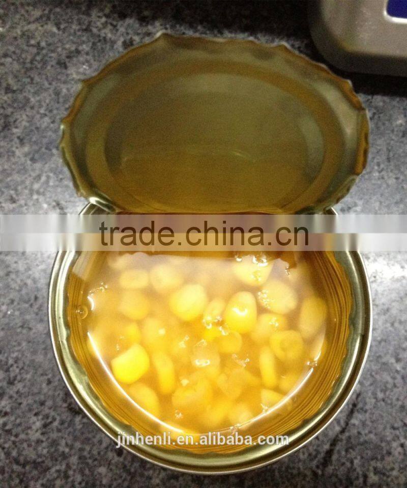 high quality canned sweet kernel corn 425g