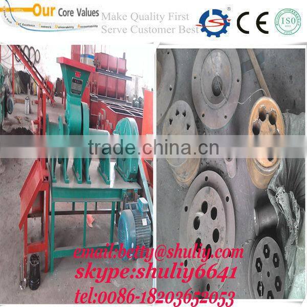 good quality coal slime making machine/Coal and charcoal extruder machine/carbon black extruding machine