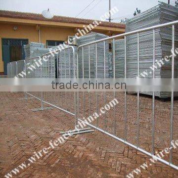 Crowd control barrier/temporary fence/manufacturer