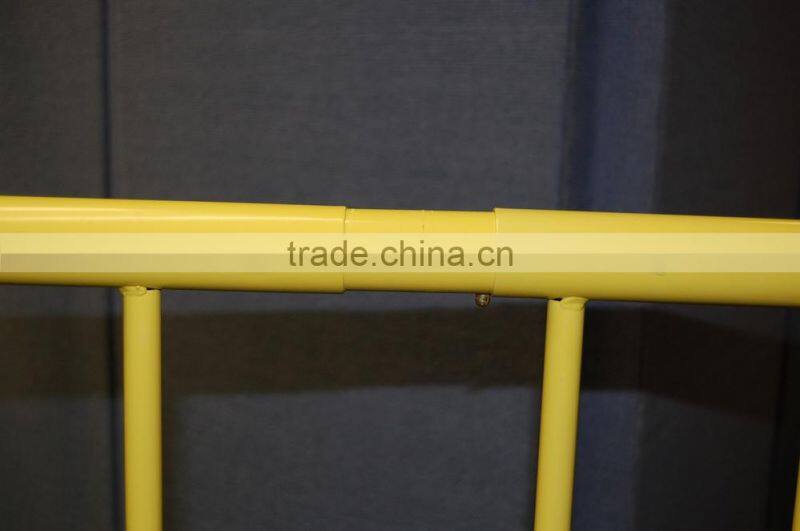 powder coated crowd control barriers barricades queue control barrier temporary fence