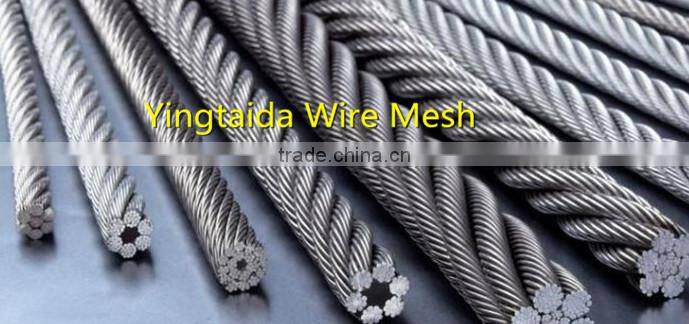 hot sale pvc coated galvanized steel wire rope 12mm