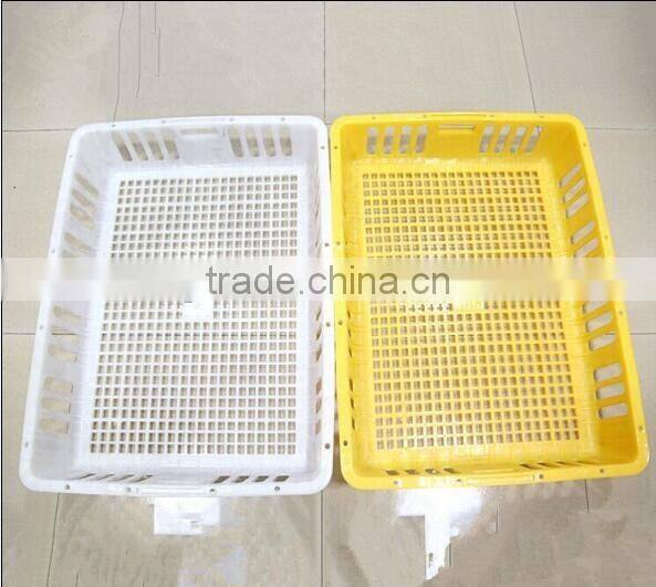 high quality plastic chicken/poultry transport cage for sale