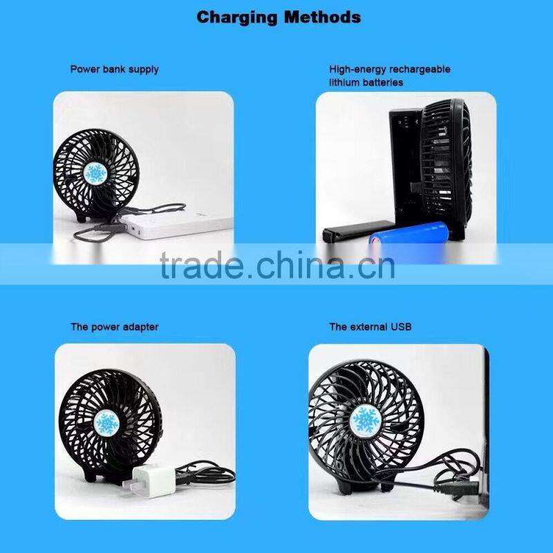 Creative Gift handheld Rechargeable USB mini fan