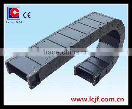 closed type flexible nylon cable carrier