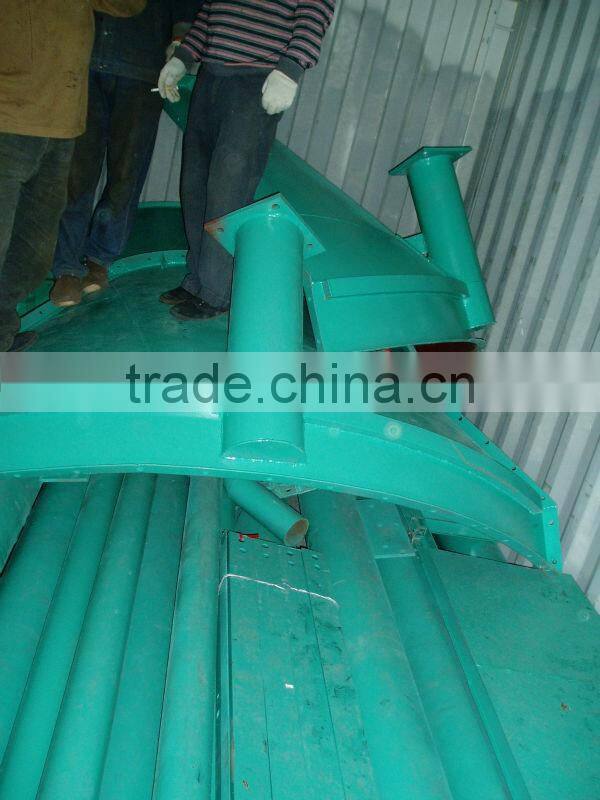 50 ton cement store silo low price with foundation design piece type