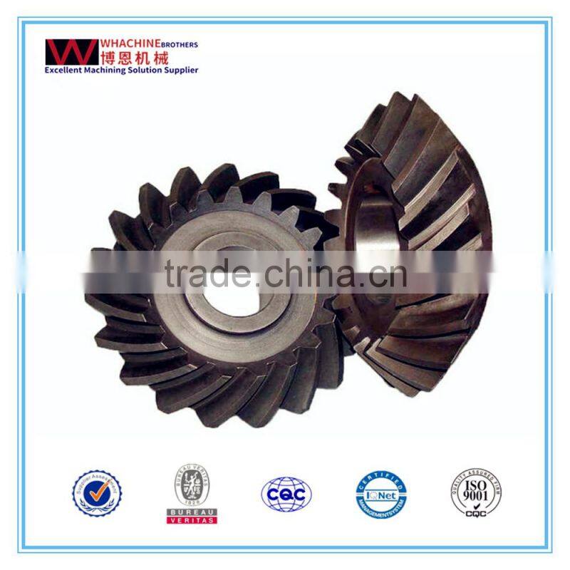 Factory directly sell crown and pinion gear used in motorcycle made by whachinebrothers ltd