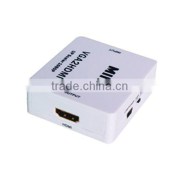 Mini VGA to HDMI Up Scaler 1080P Converter