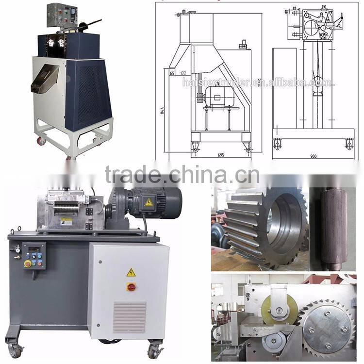 CE&ISO 3*3mm pellet plastic material plastic strand pelletizer cutter