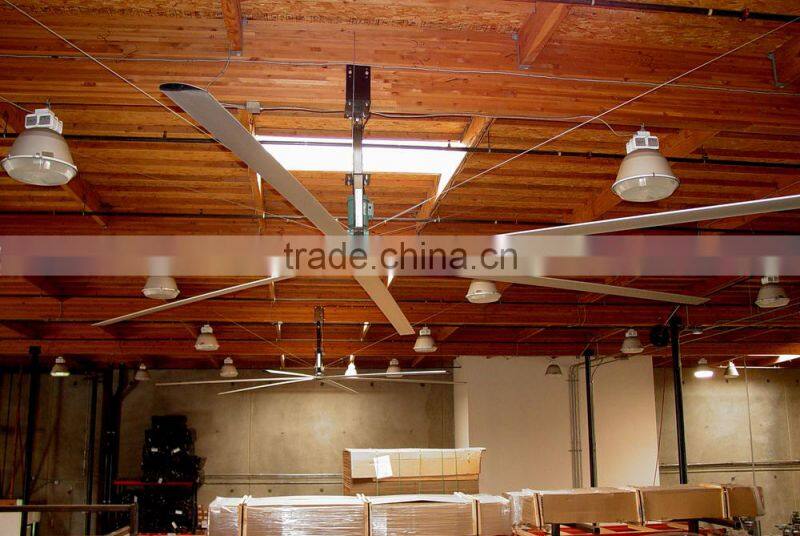 Guangzhou 10ft HVLS Industrial Very Large Ceiling Fan for sale