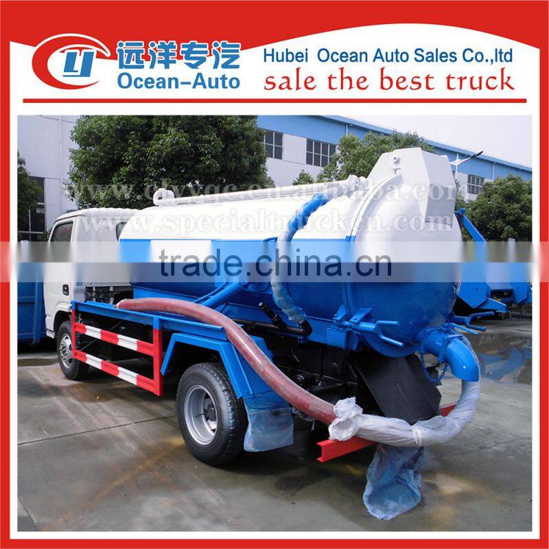 brand new dongfeng 4000L waste suction truck