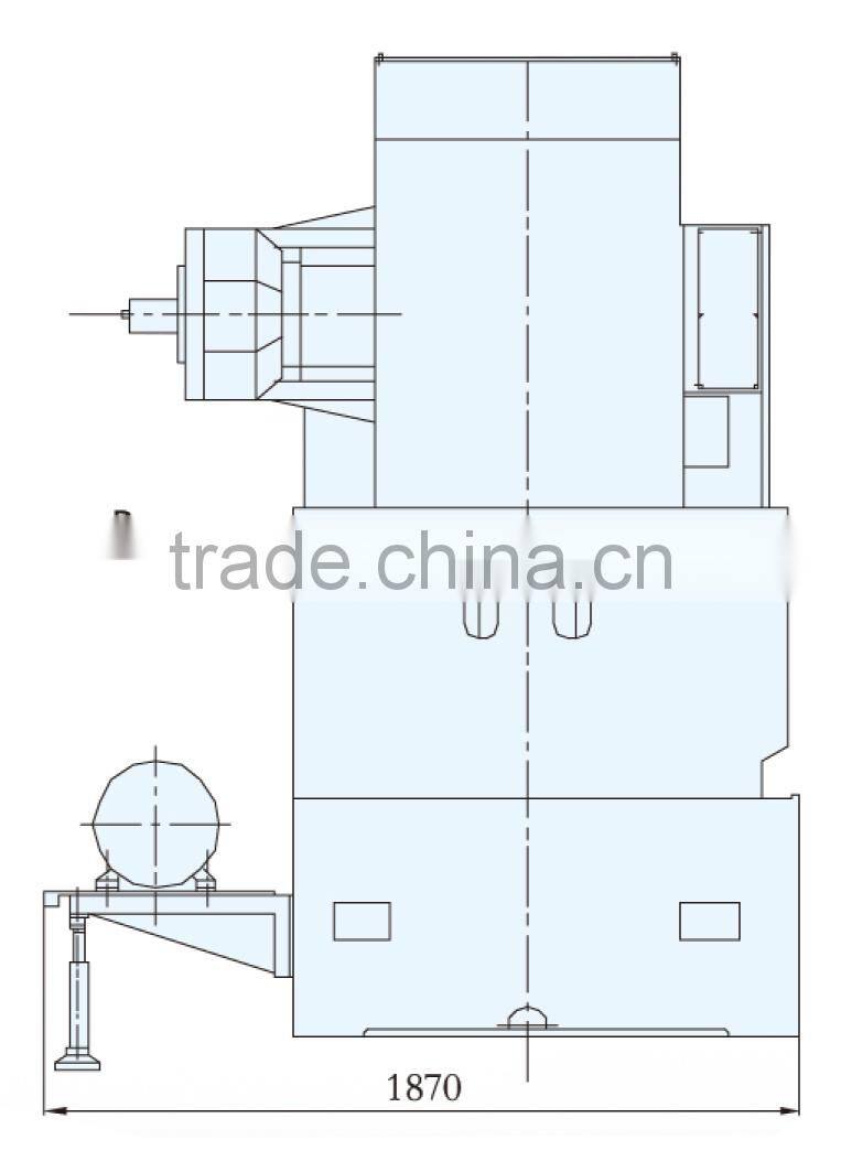 Less No. of Teeth and Large Module Gear Hobbing Machine
