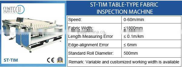 SUNTECH Fabric Inspection, Winding, Folding, Packing Machines; No.1 on Alibaba; Visit us at ITMA 2015, Italy. Stand No.: H6-C110