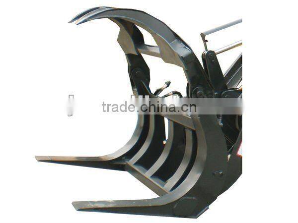 Heavy equipment SWM952 with log grapple