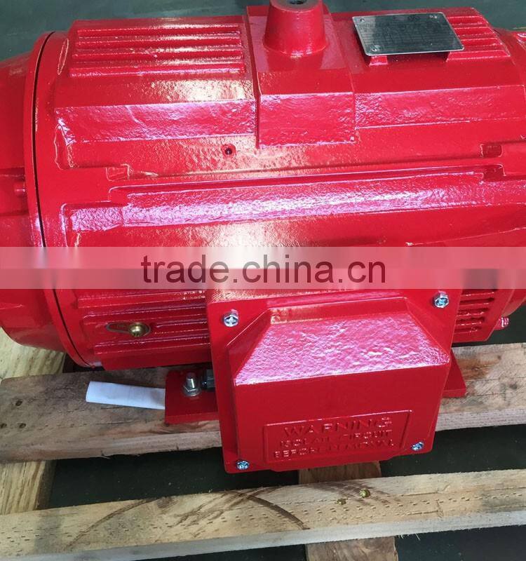UL LISTED NEMA ODP STANDARD 150HP IE1 FIRE MOTOR (TDC445TS150U2B)