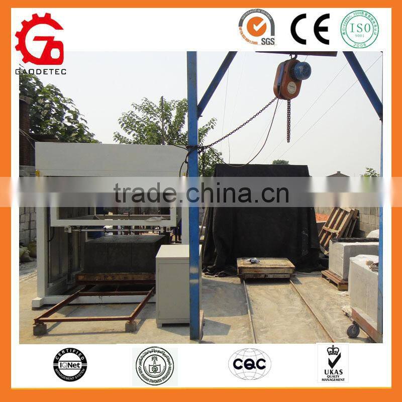 2016 hot equipment foam cement brick making machine