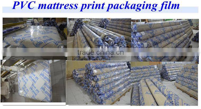 china foshan factory price soft pvc printing clear packing film roll