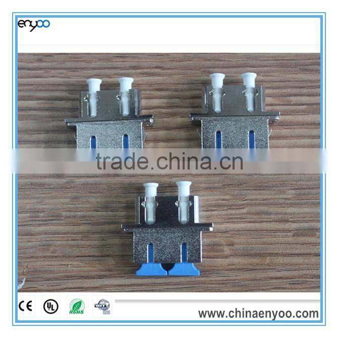 metal sheath LC Male - SC Female Hybrid Adapters duplex singlemode
