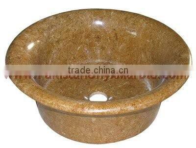 UNIQUE INDUS GOLDINCA GOLD MARBLE SINKS