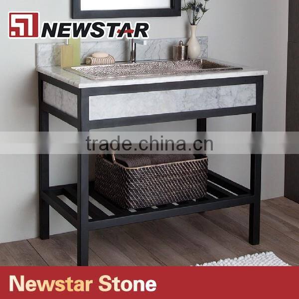 MIA metal bathroom vanity base