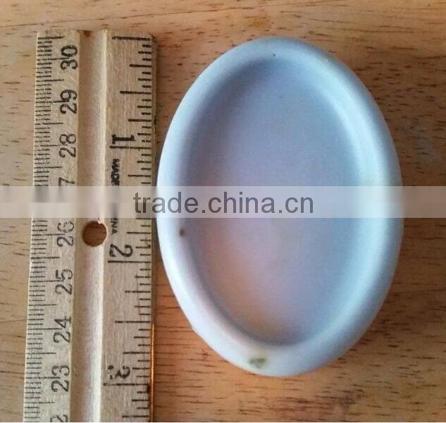 15 Cavity Oval Shaped Silicone Handmade Flexible Cake Soap Mold