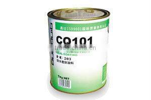 Flexible latex waterproofing coating for steel material