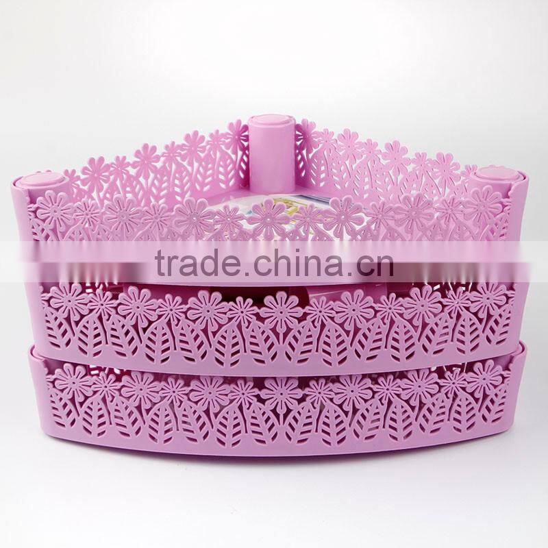Factory supply removable plastic shelf