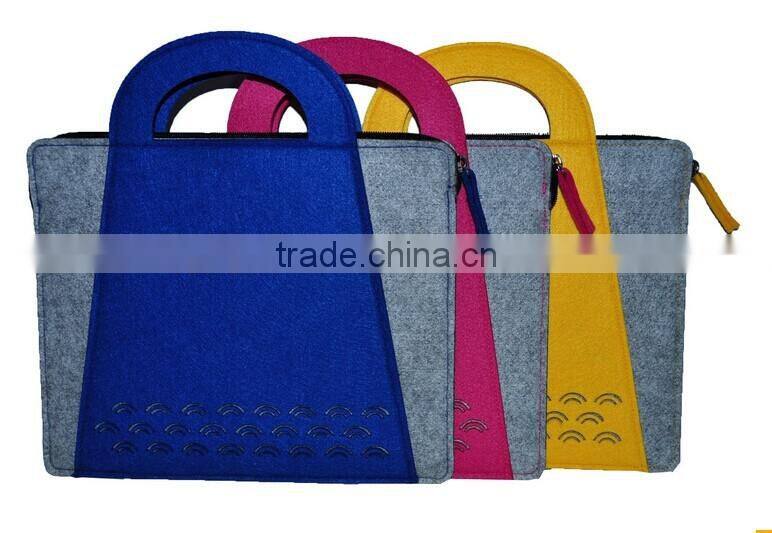 14073101 fancy gift bags/polyester felt bag/felt shopping bag