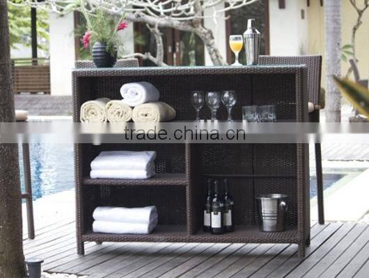 2017 wicker patio furniture outdoor storage box and wicker stools for sale