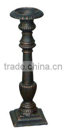 cast iron floor standing candle holders