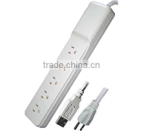 Intelligent USB Control Power Strip for Computer