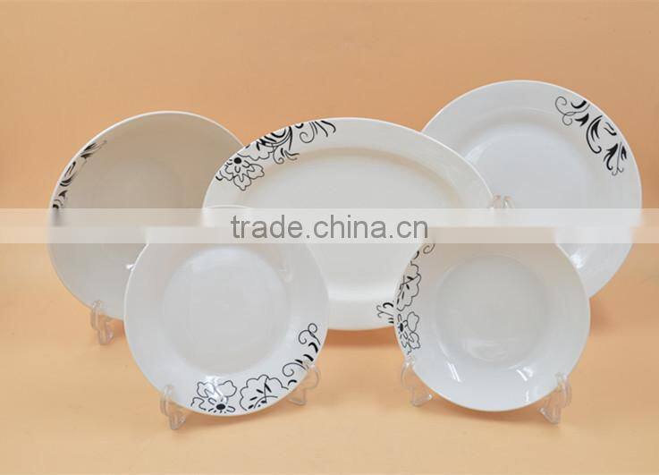 porcelain dinnerware dinner set