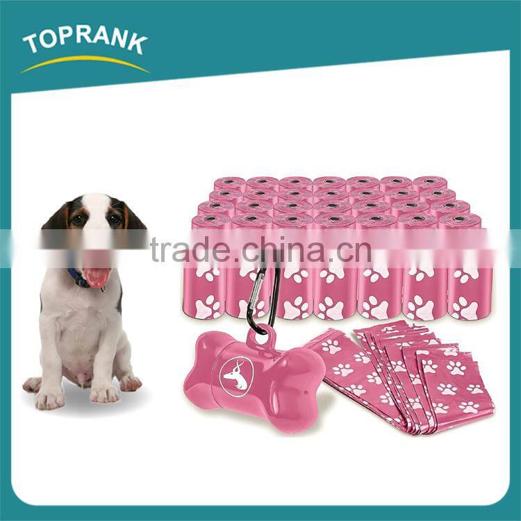 Wholesale pet dog poop bags custom printed poop bags dog waste bags