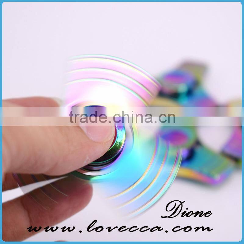 New arrival Metal Spiral fingertip gyro hand spinner ,hand spinner toys
