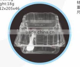 PET material fruit plastic packaging clamshell packaging box