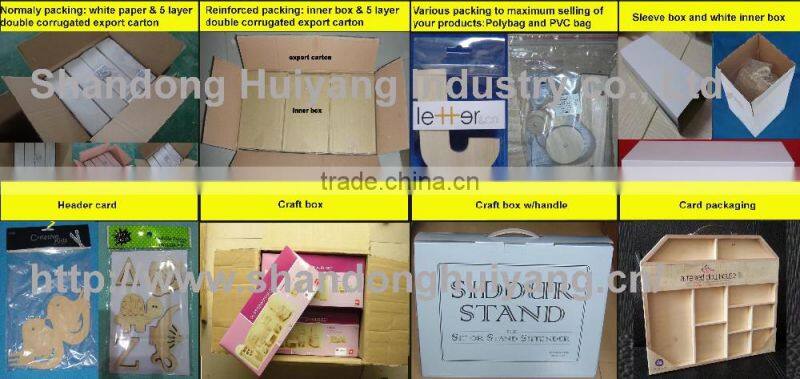 cheap custom laser cut 3d wooden puzzel