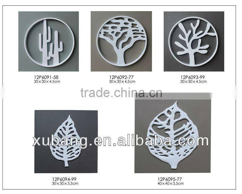 with ribbon design printing canvas decorative wall art