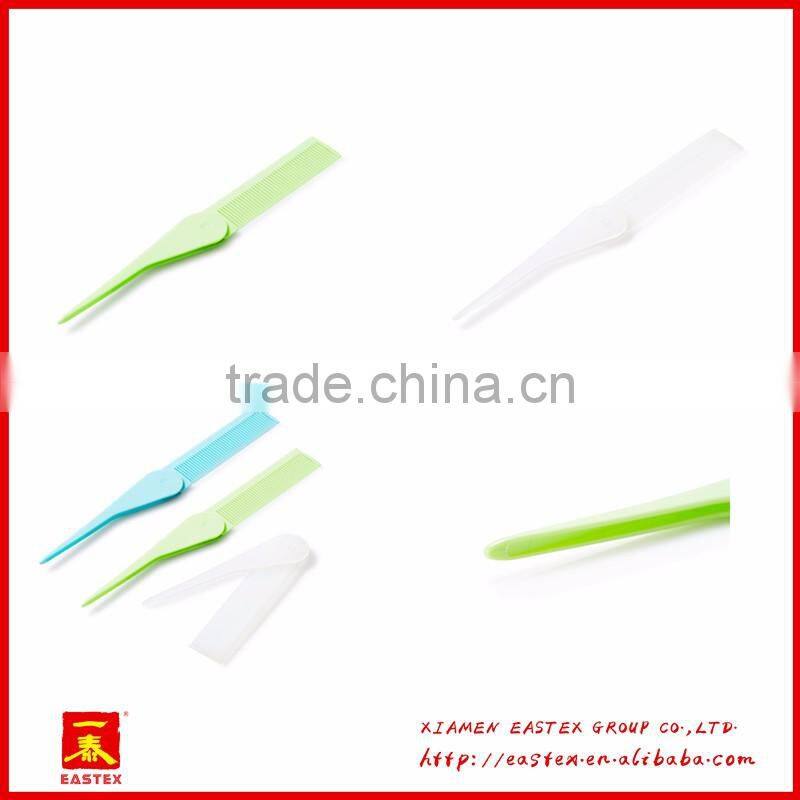 Good Quality Mini pocket plastic folding comb