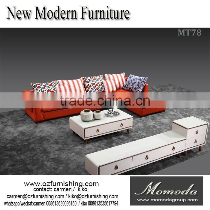 MT73 100% Genuine Top grain leather sofa L-shaped corner sofa heated leather sofa