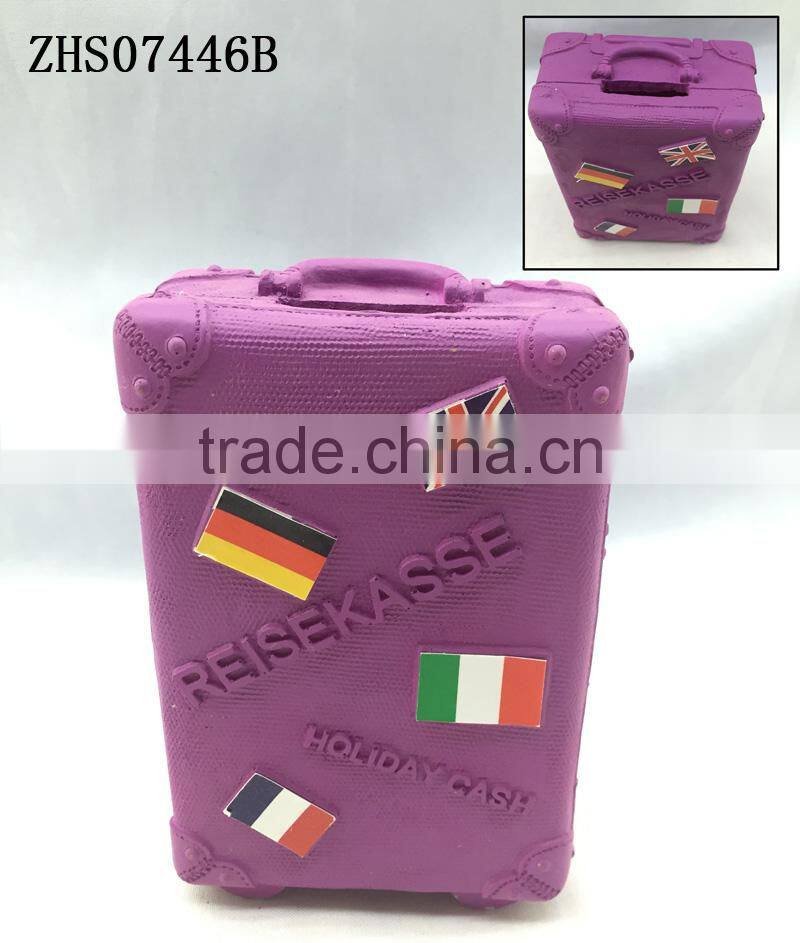 2015 Hot sale Suitcase design Money box