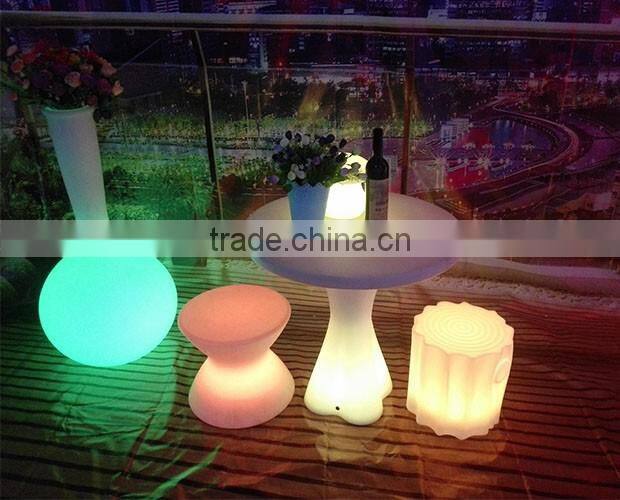 popular led luminous tree shape bar stool, fashionable led bar chair