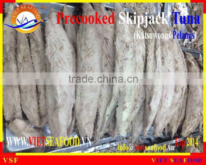 PRECOOKED SKIPJACK TUNA LOIN