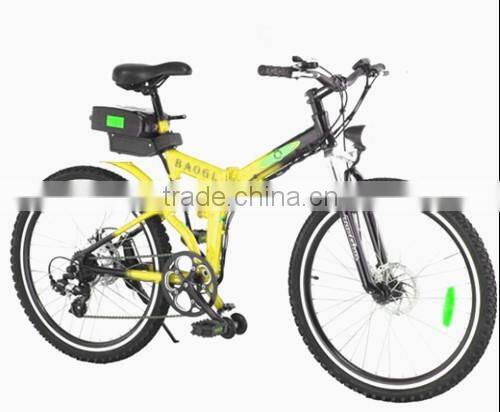 26 inch electric bike foldable hidden battery