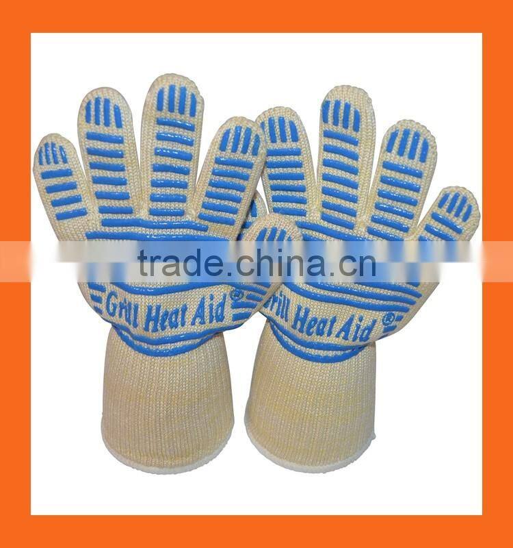 Heat Resistant Grill Gloves Silicone BBQ Gloves