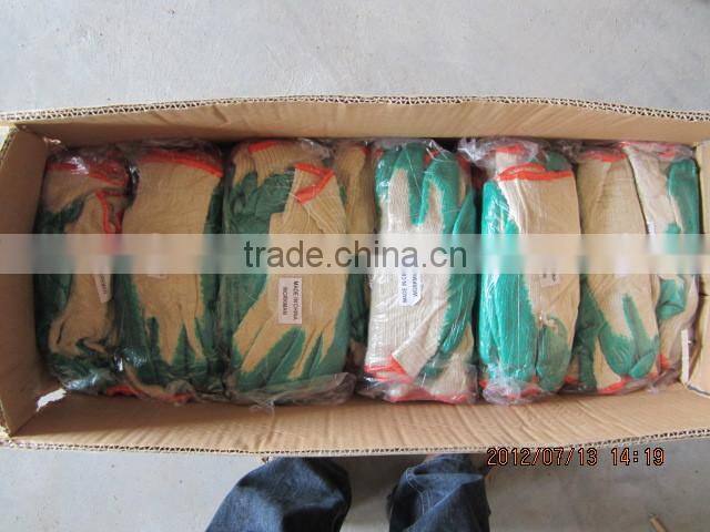 DDSAFETY 2017 Hot Selling Working Knitted Gloves 10 Gauge Cotton Gloves Costing Latex