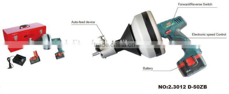 Auger Electric drain snake