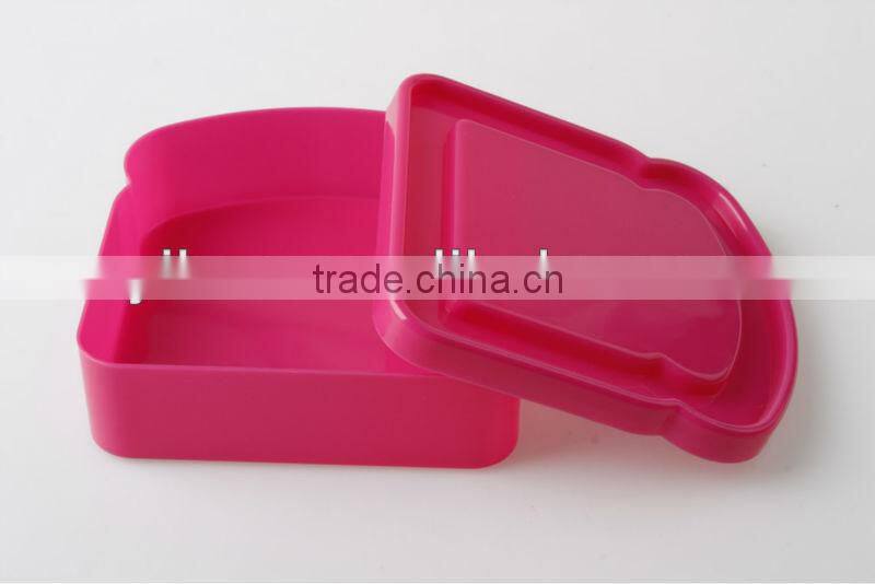 Customer's Logo Transparent Color PP Plastic Sandwich Box