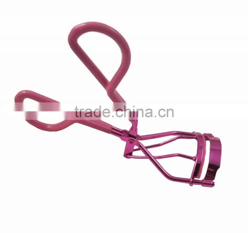 Attractive Style Pink Color Manicure Eyelash Curler