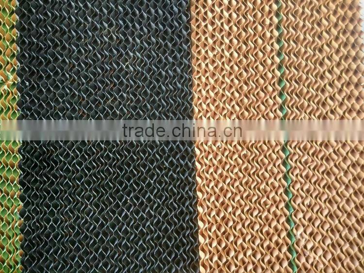 Trade Assurance High quality greenhouse poultry 7090 honey comb evaporative cooling pad