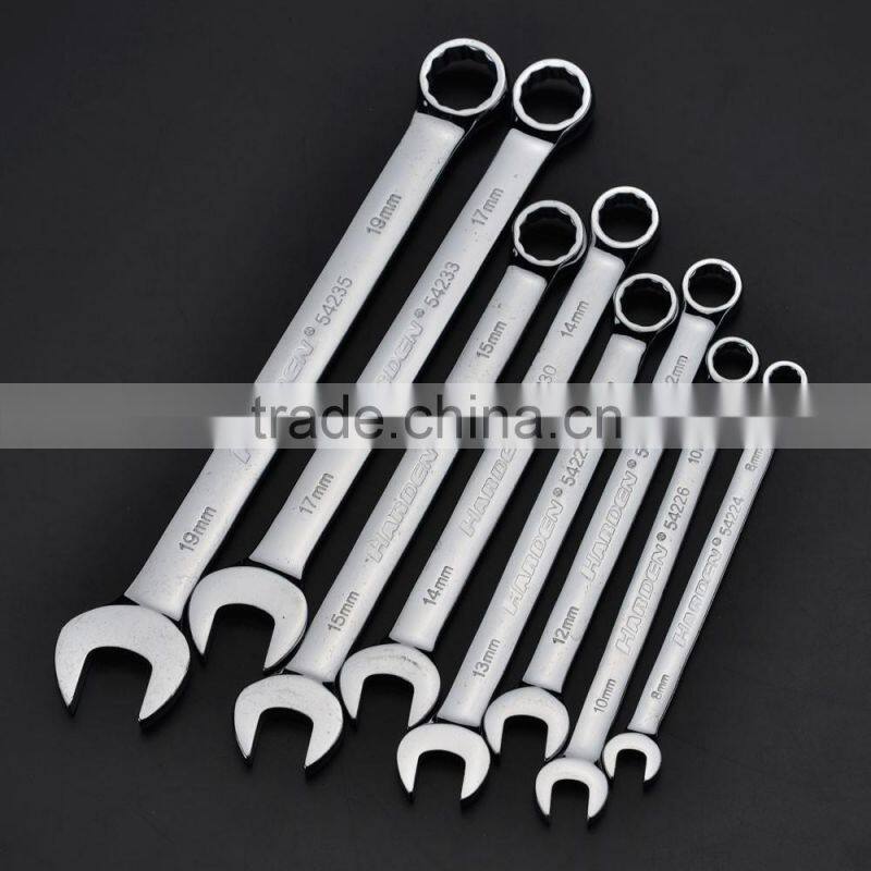 8 PCS Crv combination spanner /hand tools spanner wrench set