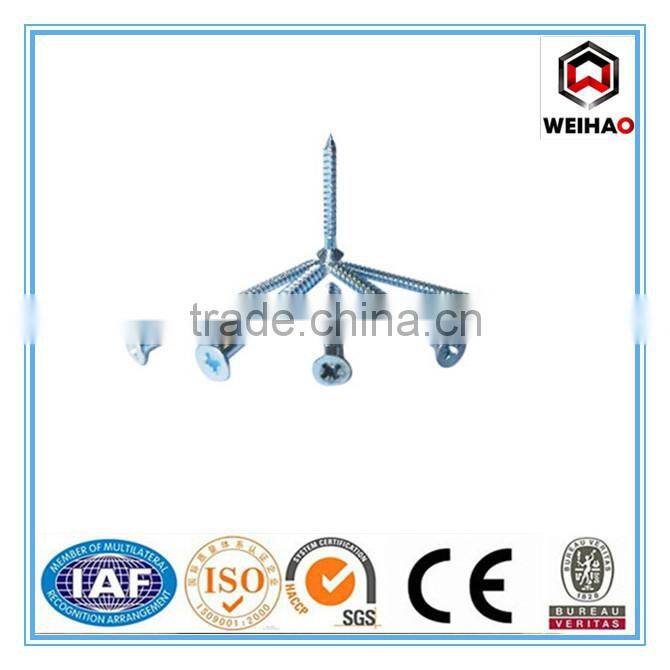 hot sell high qualiy dry wall screw by china screw manufacturer